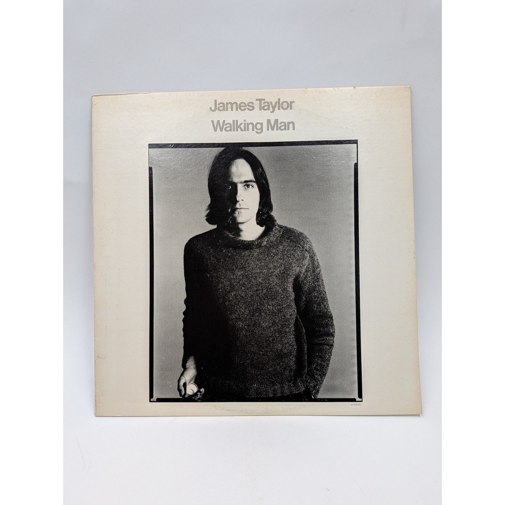 James Taylor Walking Man Vinyl LP 1974 Warner Bros W 2794 Folk Rock Avedon Cover